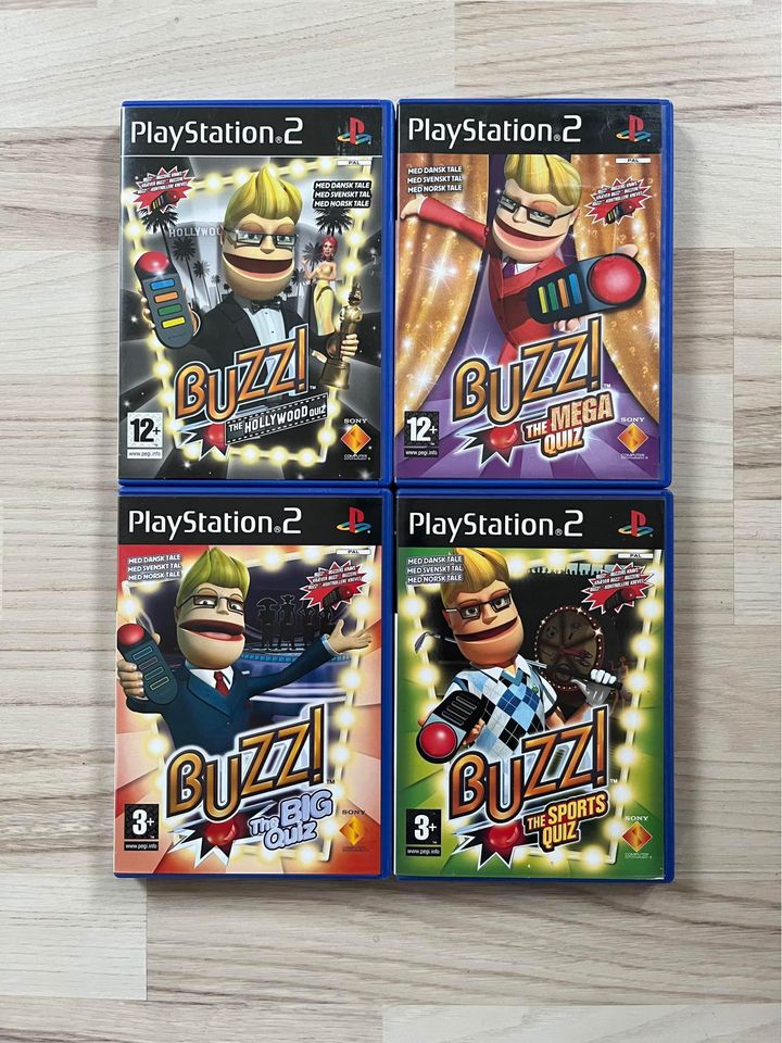 Buzz! Diverse Titler PS2