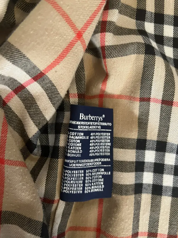 Frakke, str. L, Burberry