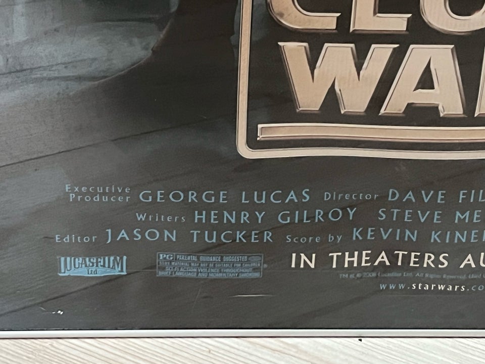 Film plakat  motiv: Star Wars Clone
