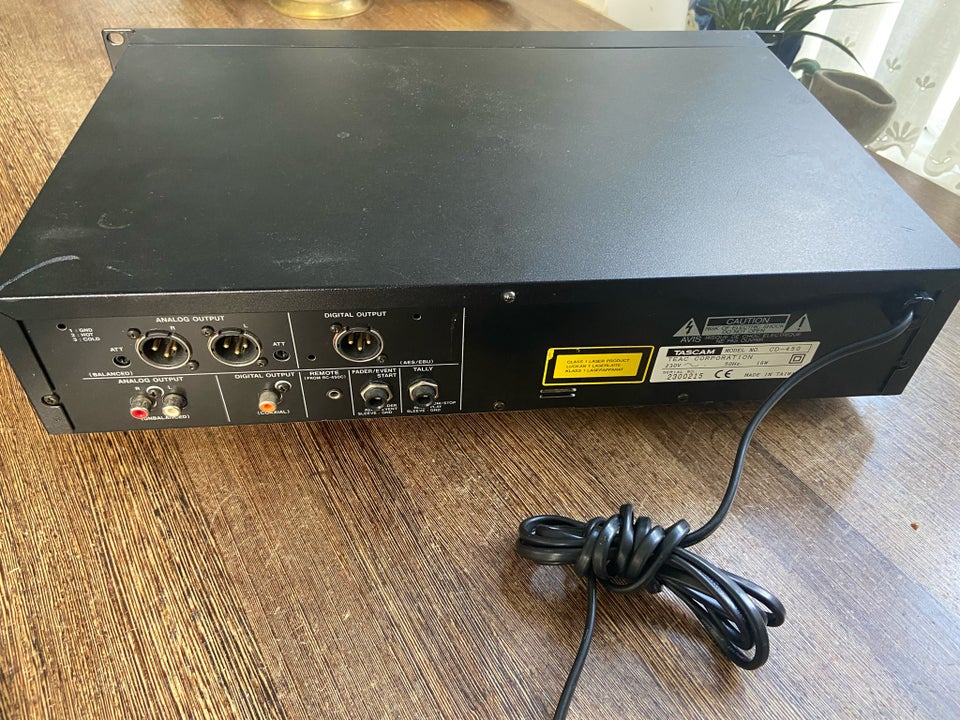 Andet, Tascam, CD-450 prof. CD