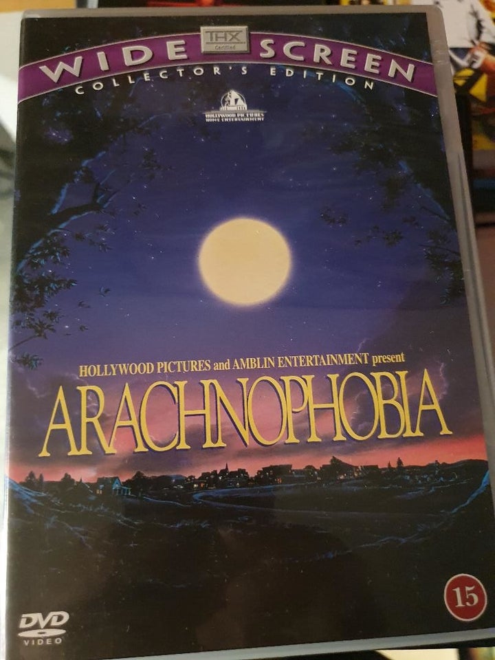 Aracnophobia DVD andet