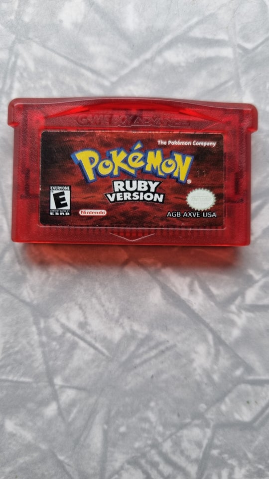 Pokémon Ruby, Gameboy Advance,