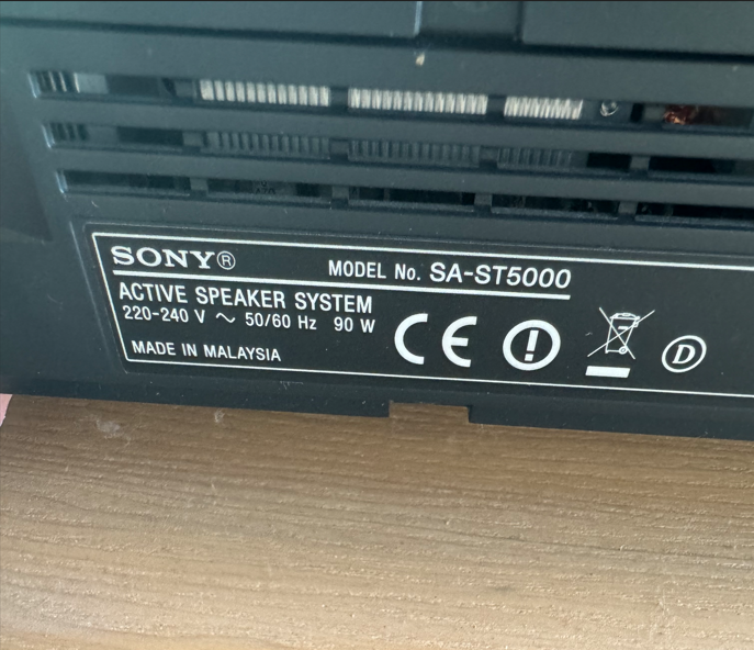 Højttaler, Sony, HT-ST5000