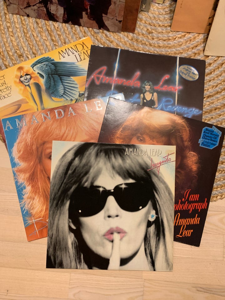 LP, Amanda Lear, 5xAlbums