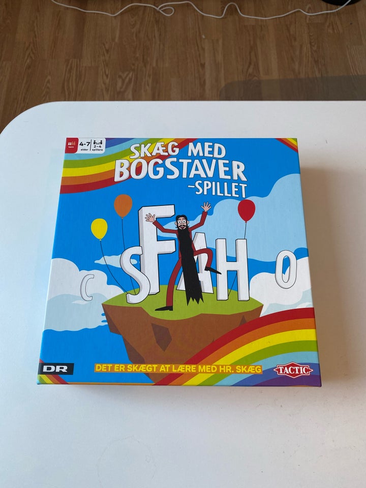 Skæg med bogstaver - spillet,