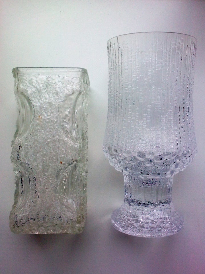 Glas Struktur is glas vase RETRO