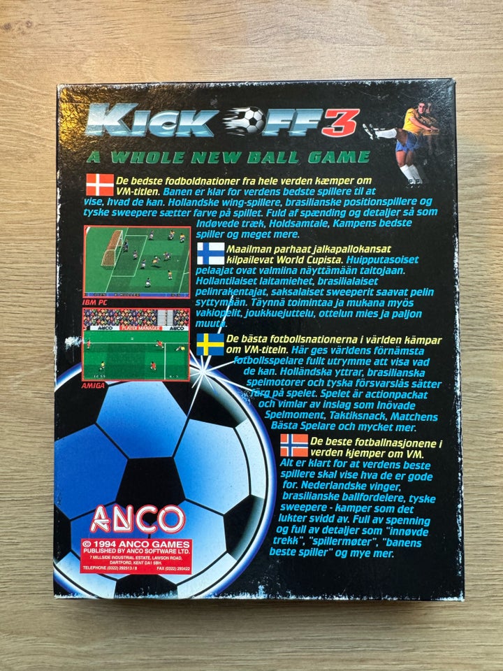 Kick Off 3, til pc, sport