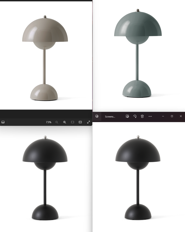 Lampe Verner panton Tradition