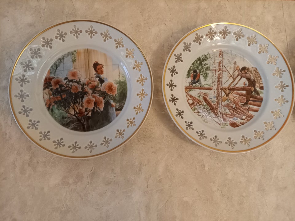 Porcelæn CARL LARSONS PLATTER