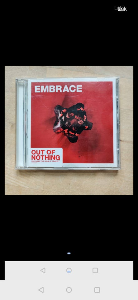 Embrace: Out of nothing, rock