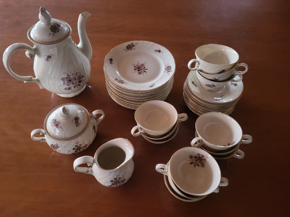 Porcelæn, Kaffestel