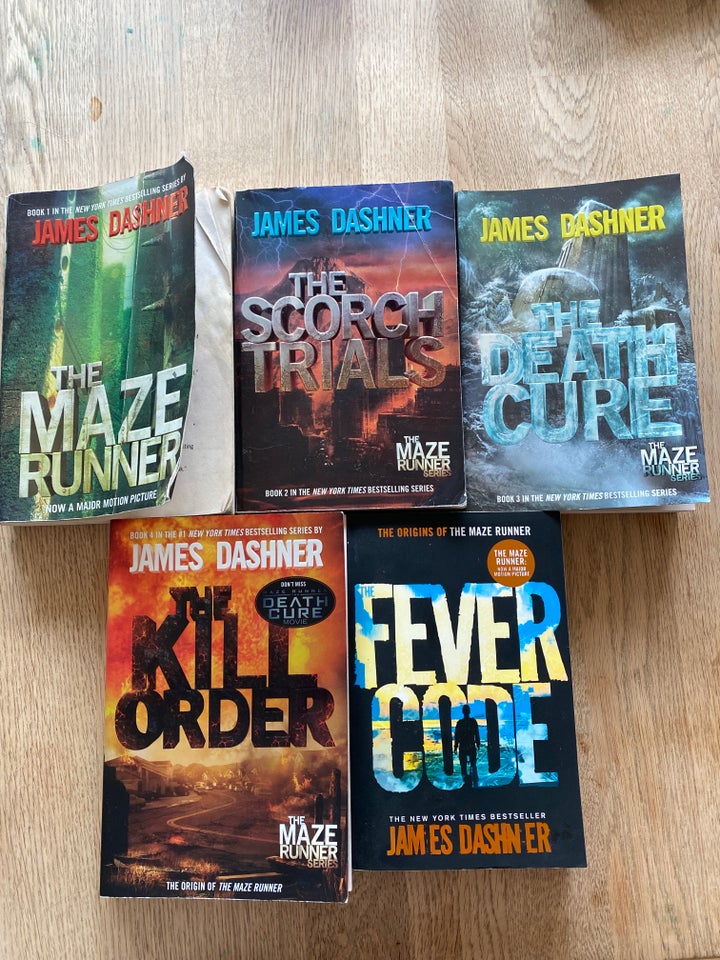 The maze runner bøger hele serien