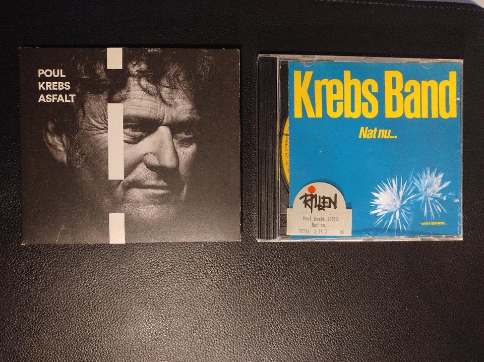 Poul Krebs : 2 CD'er med , pop