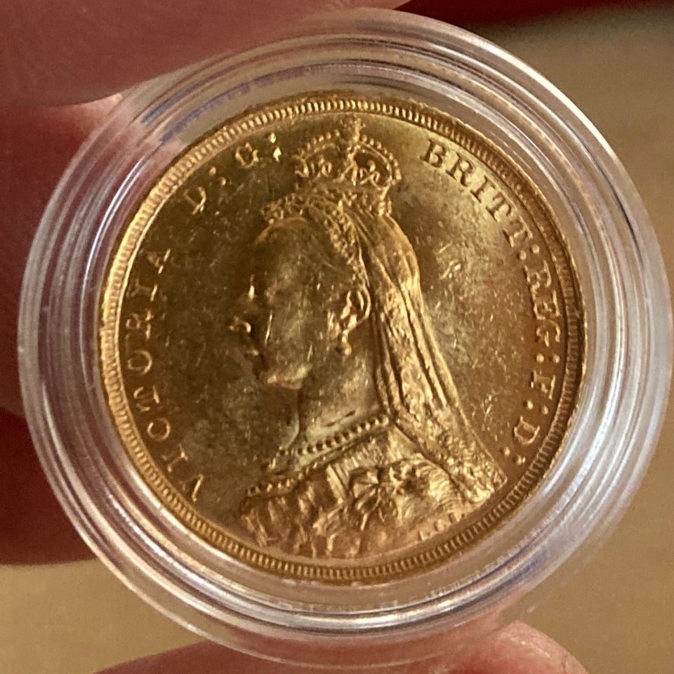 Vesteuropa mønter 1 Sovereign