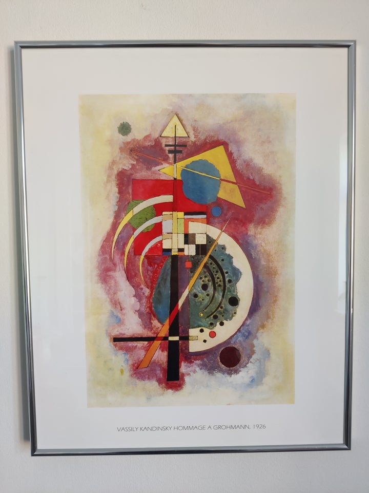 Tryk Kandinsky motiv: Hommage A