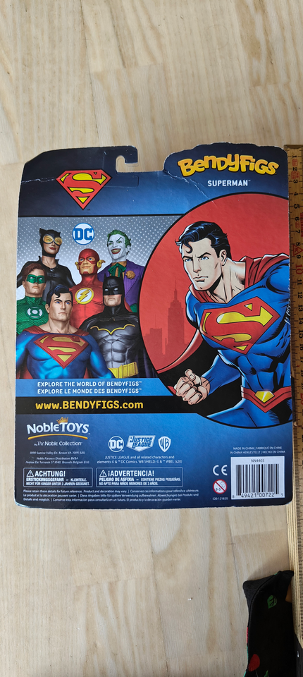 Superman figur Bendyfigs