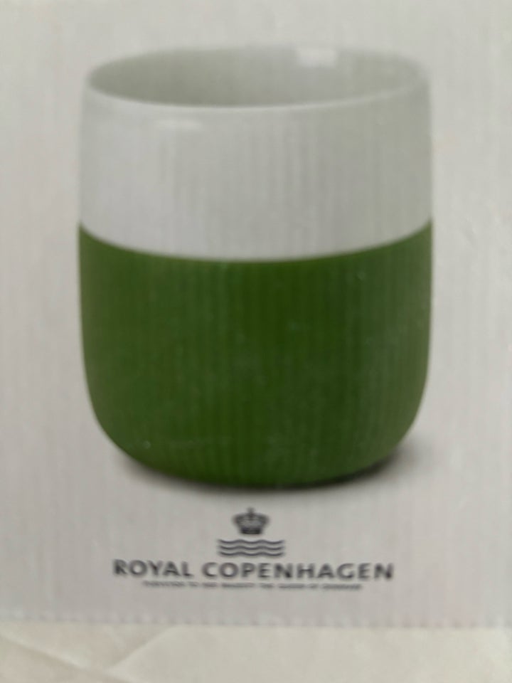 Porcelæn, Nyt krus Forest green ,