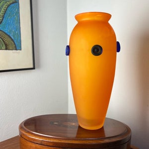 Glas Vase Retro