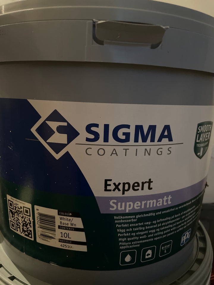 Vægmaling Sigma 10 liter