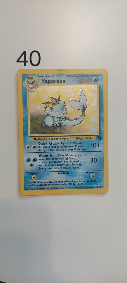 Samlekort Pokemon kort