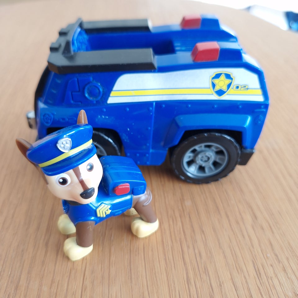 Figurer, Paw Patrol Chase figur med