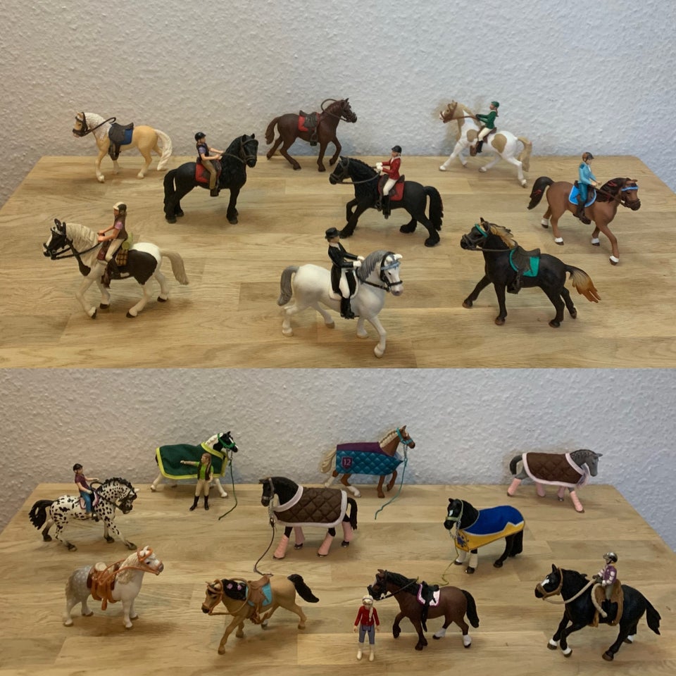 Dyr, 19 Schleich sæt, Schleich