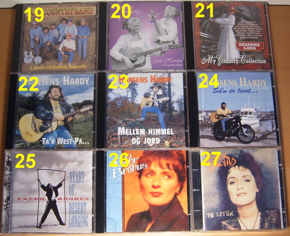 Various: Country CD-albums,