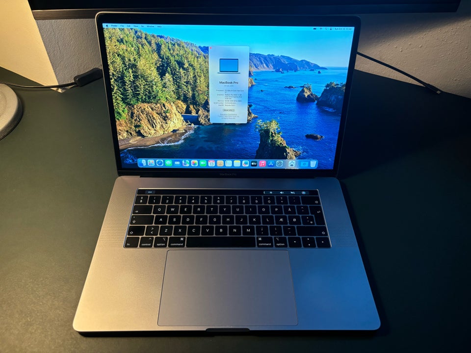 MacBook Pro, 2018 15”, 2,2GHz