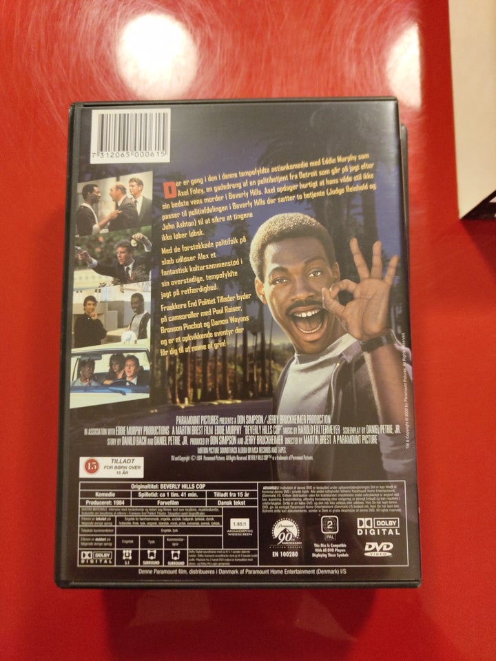 Beverly Hills cop 1-3 DVD action