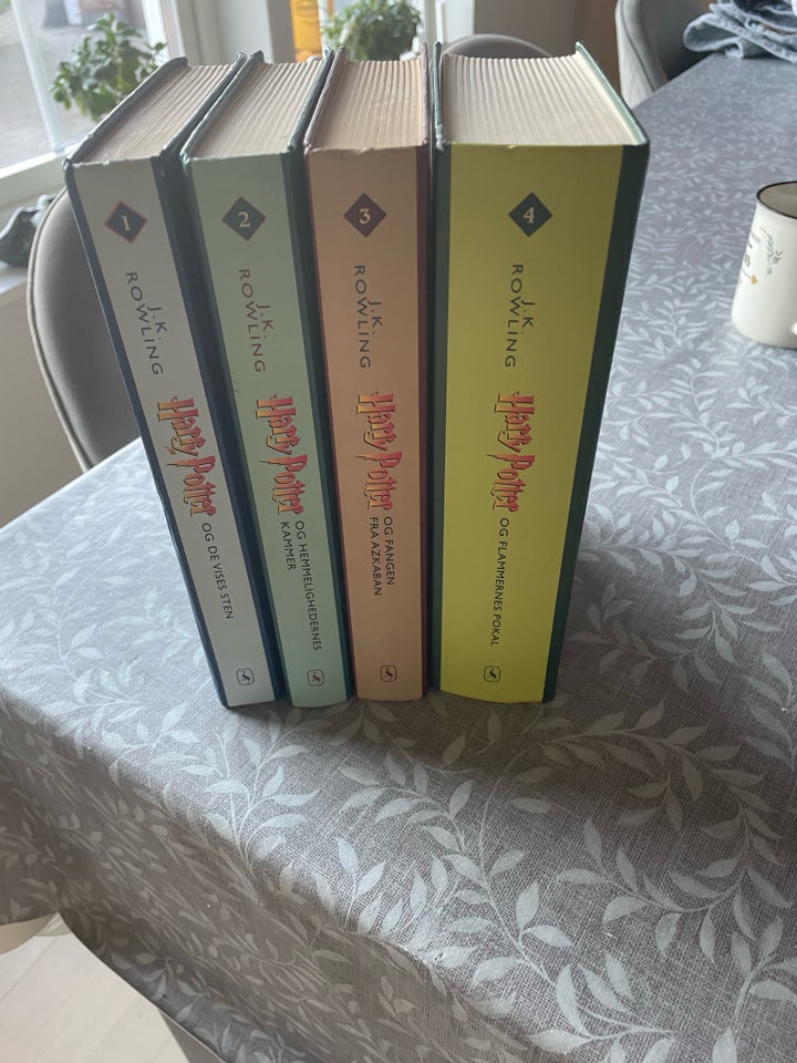 Harry Potter bøger, J.K. Rowling,