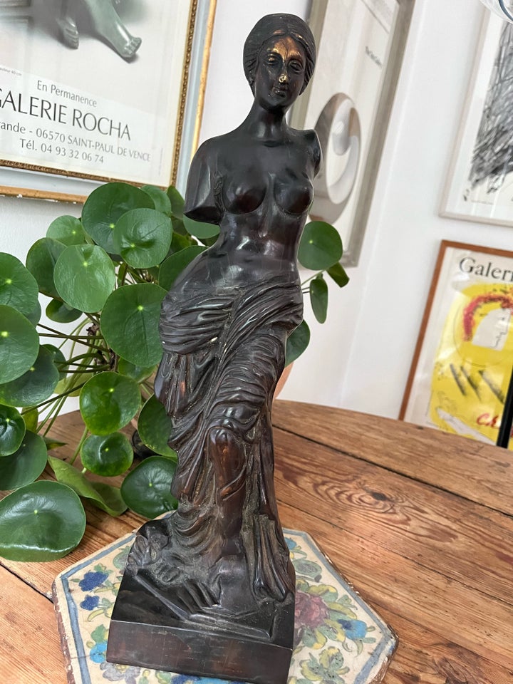 Fransk bronze Venus de Milo figur