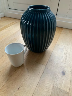 K#228;hler Hammershøi vase indigo blå
