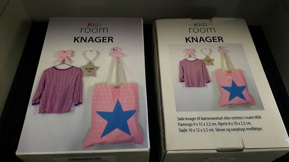 Knage Kids Room knager nye 2 æsker