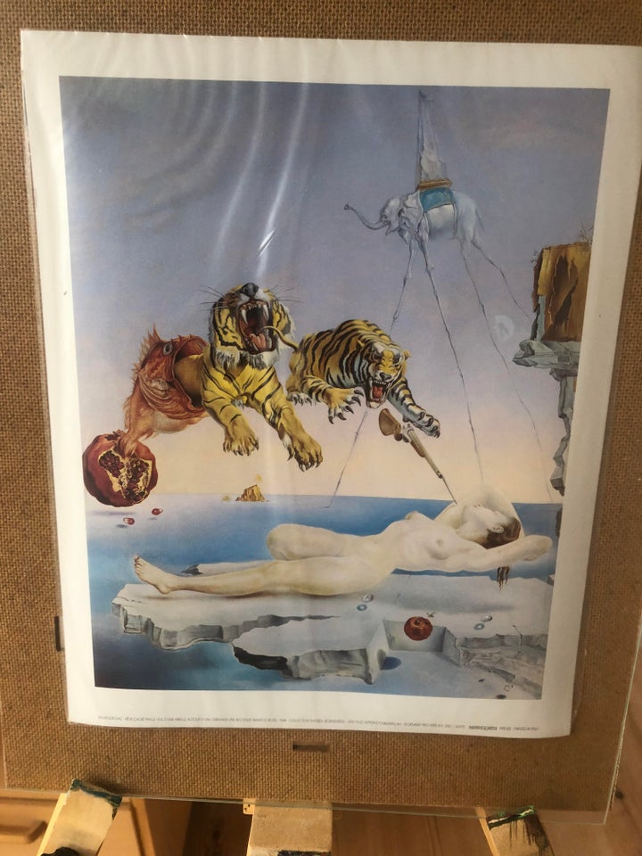 plakat/tryk, Salvador Dali,