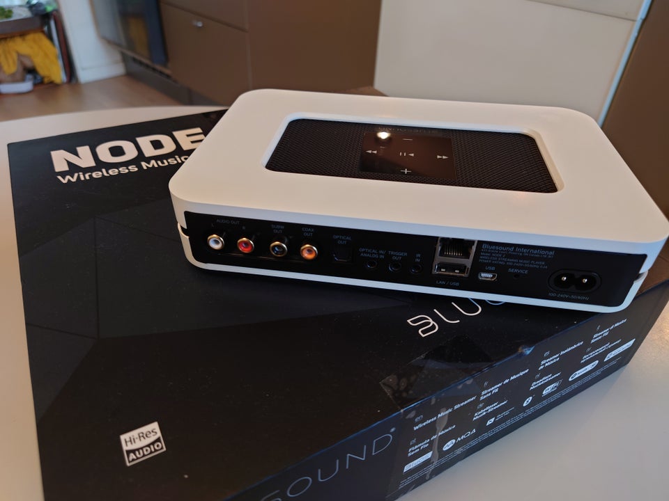 DAC, Nad, Bluesound Node 2