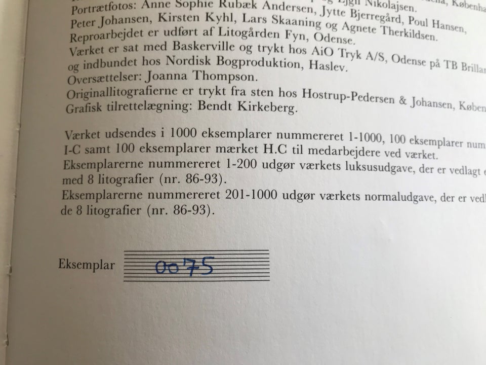 Ejler Bille. Det grafiske Værk,