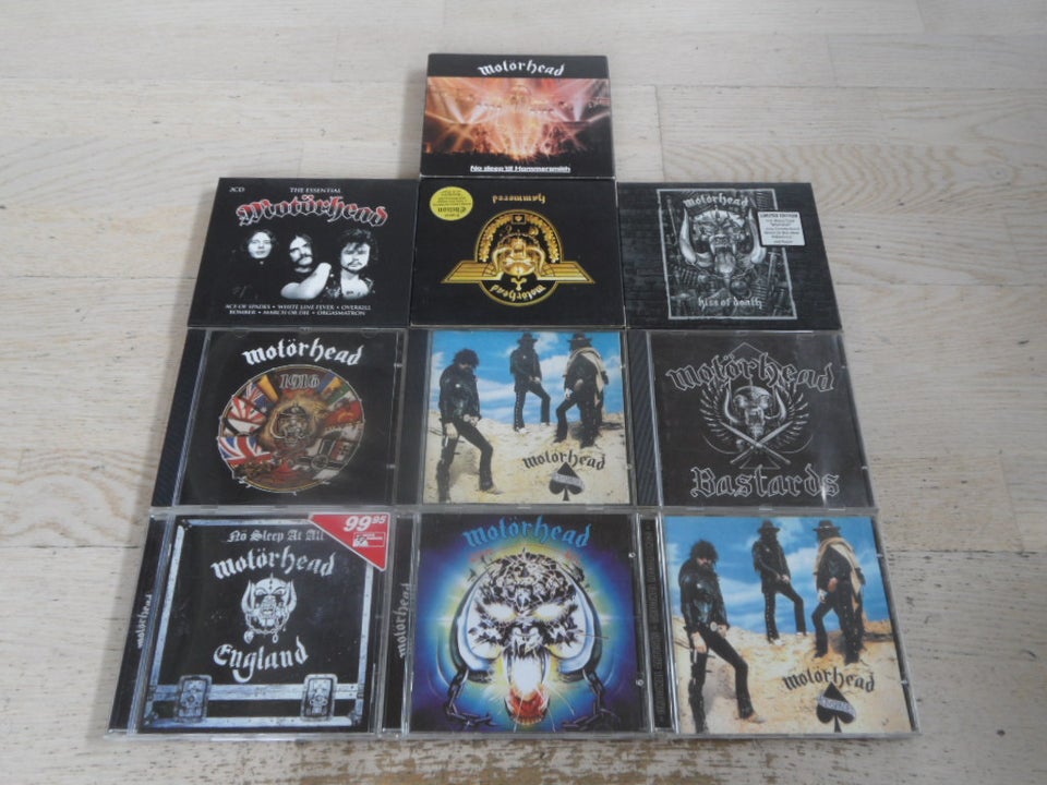 MOTORHEAD: 10 CD MED MOTORHEAD,