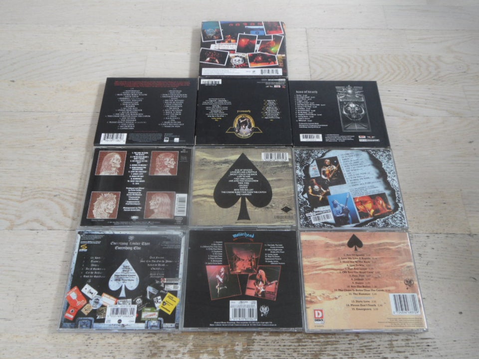 MOTORHEAD: 10 CD MED MOTORHEAD,