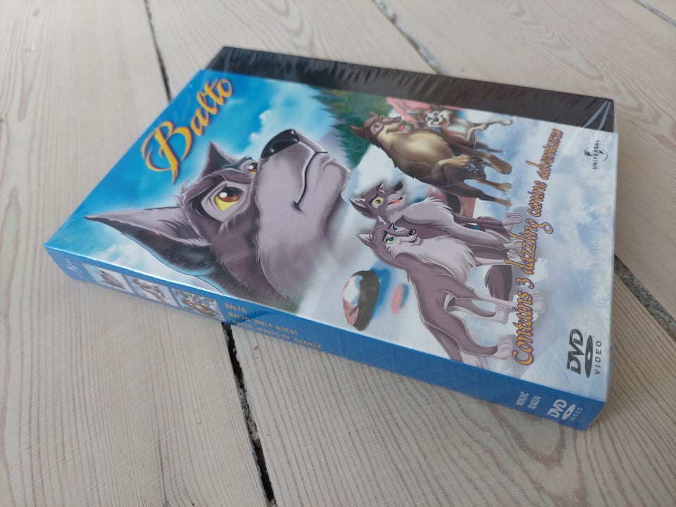 Uåbenet Balto DVD boks DVD