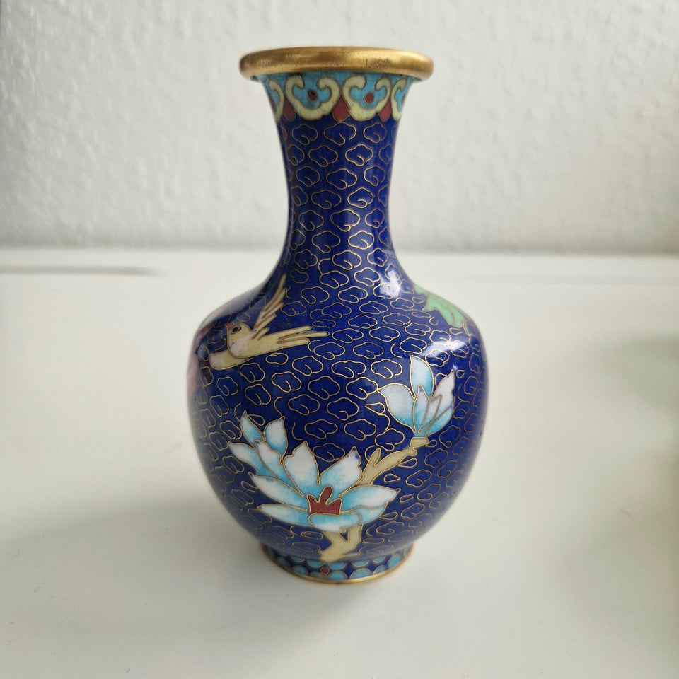 Cloisonne vase