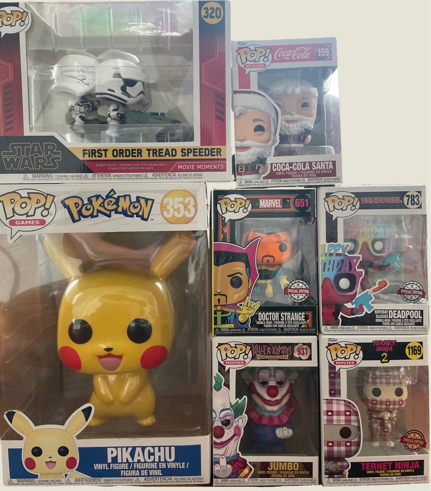 Pop figurer, Funko (pop!)