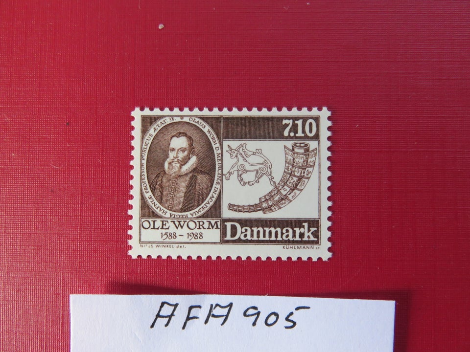 Danmark, postfrisk, AFA 905