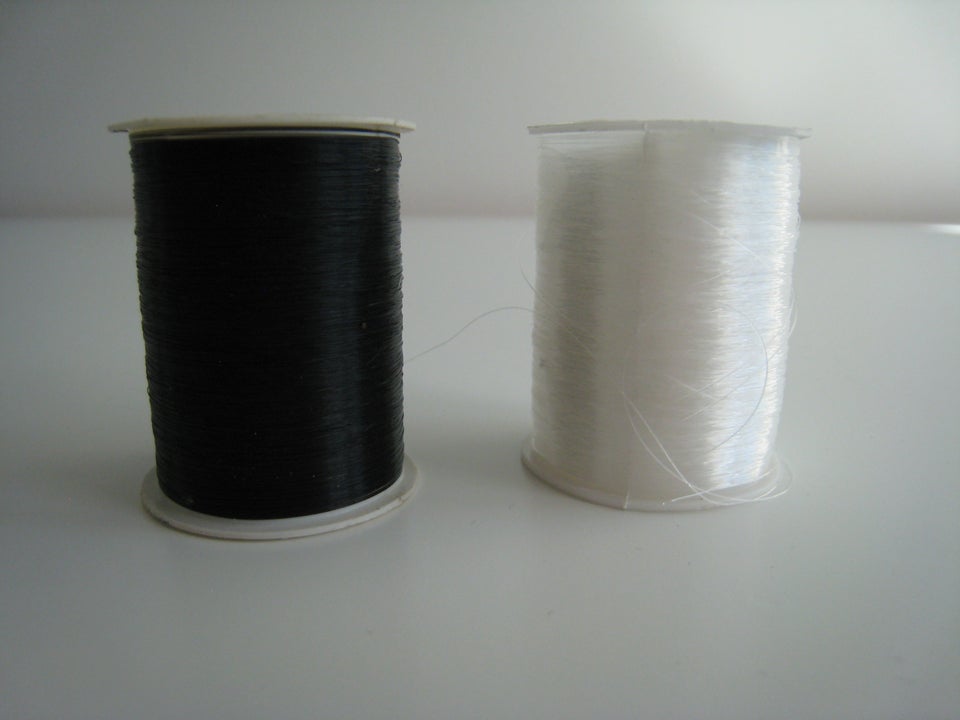 Broderi, nylon tråd