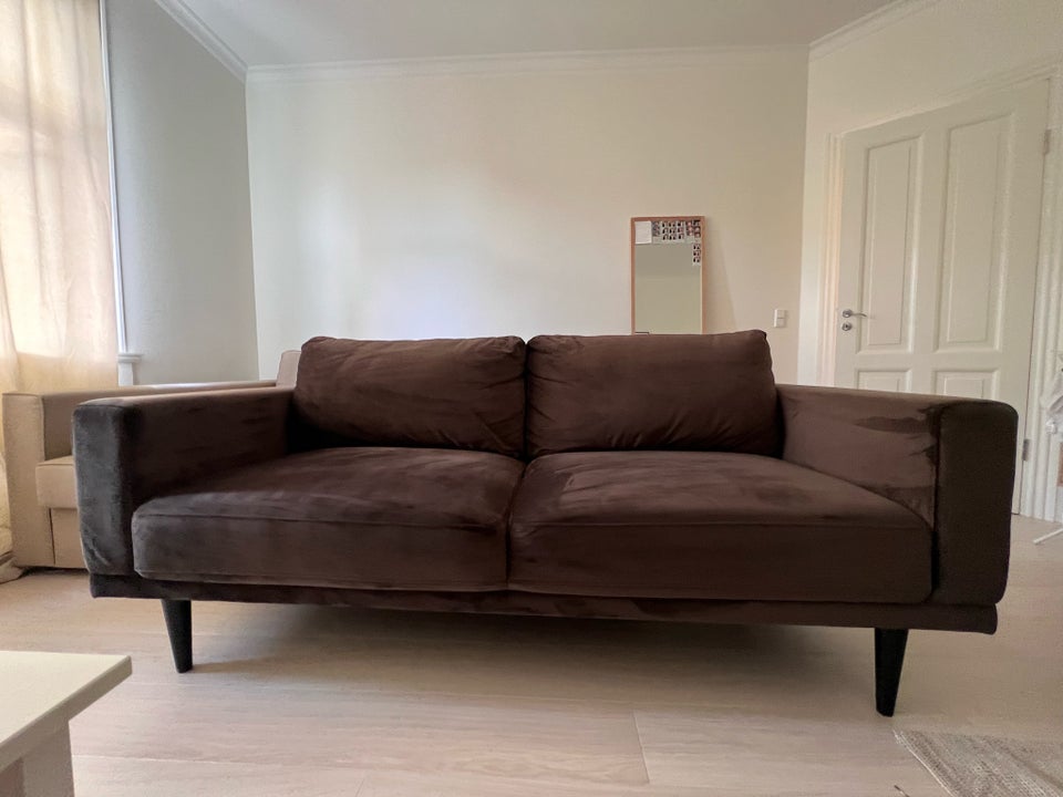 Sofa velour 3 pers