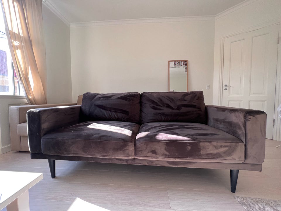 Sofa velour 3 pers