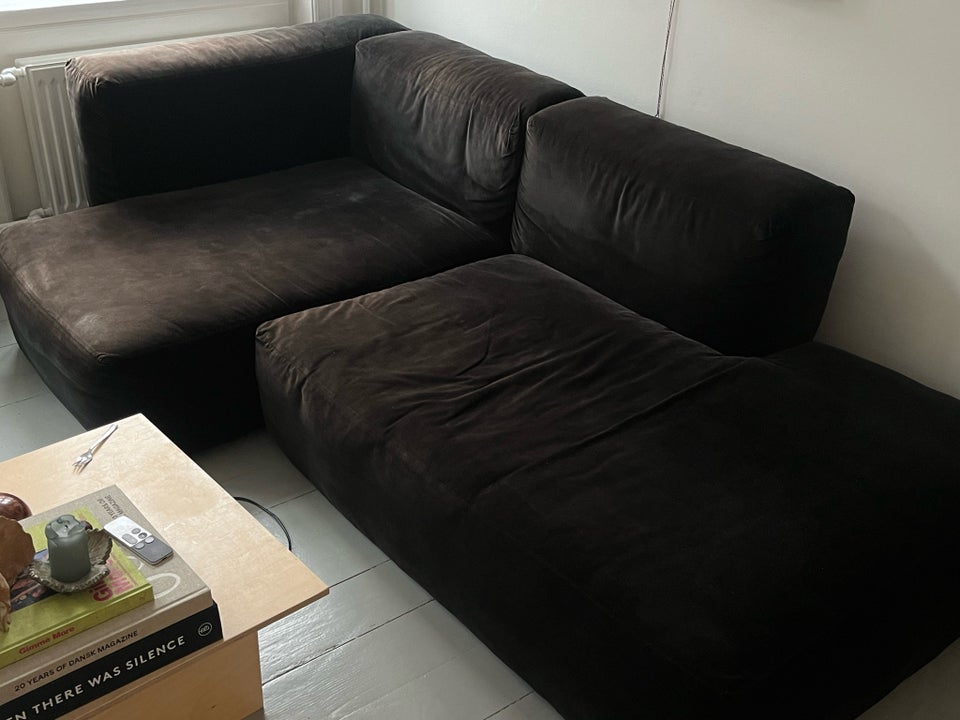 Sofa, velour, 2 pers.