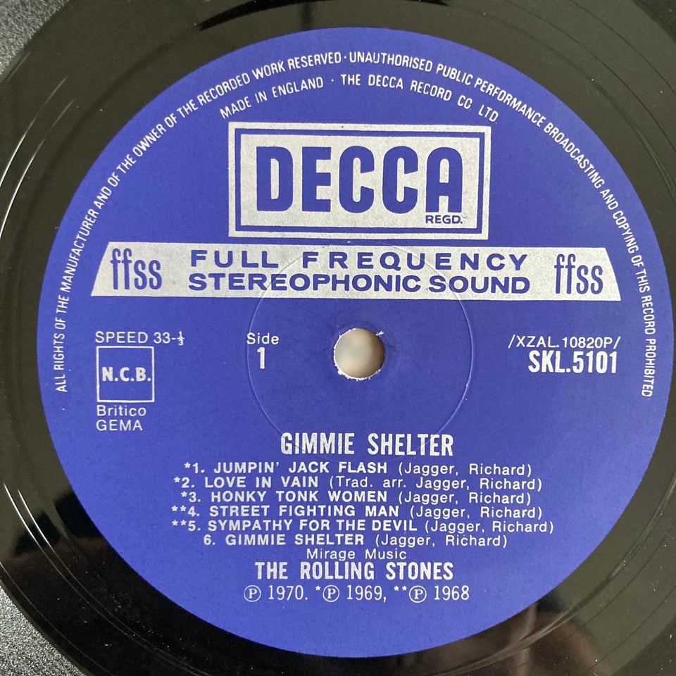 LP, The Rolling Stones, Gimme