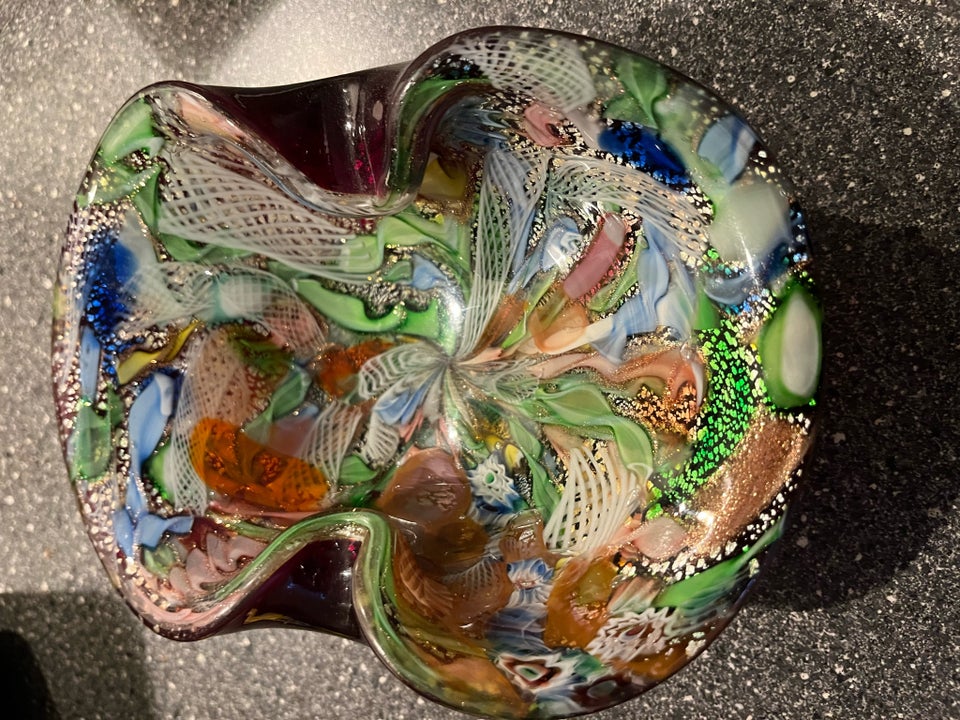 Glas, Skål murano, Murano