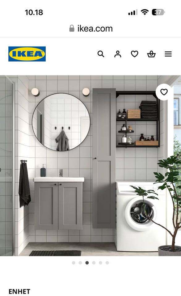 Badeværelsesskab Ikea Enhet