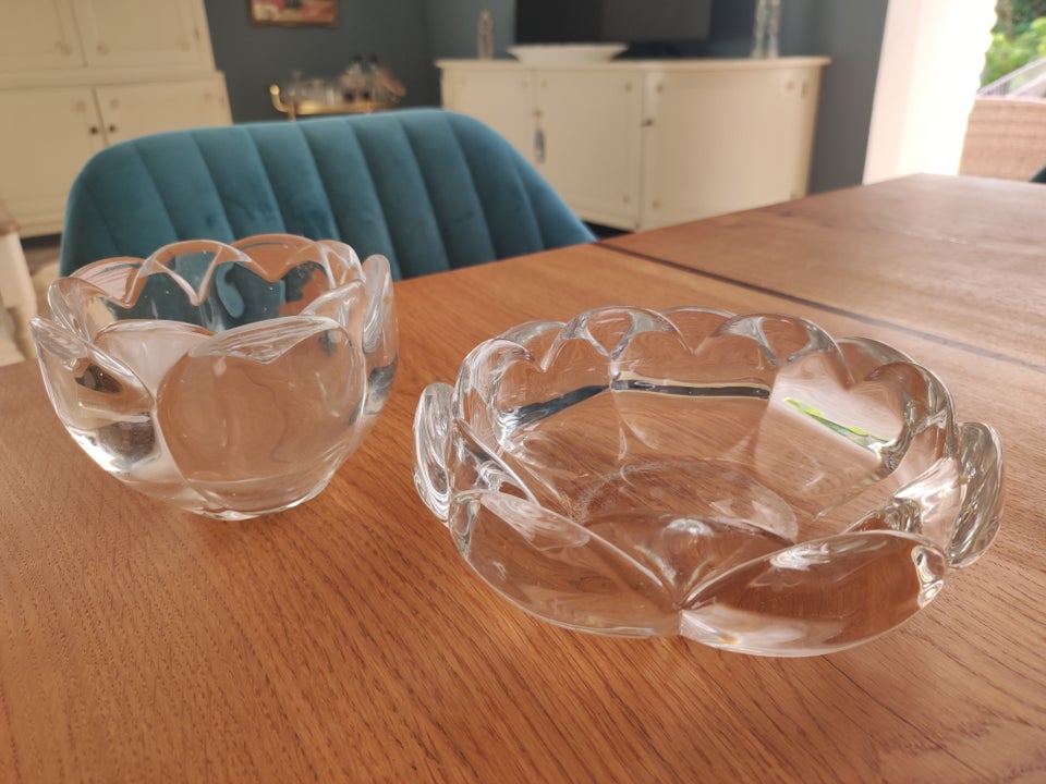 Glas Skåle Holmegaard Lotus